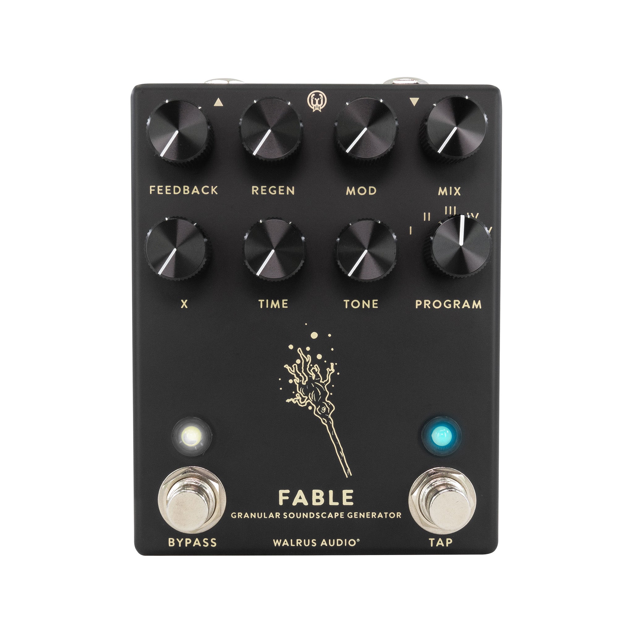 Walrus Audio Fable Granular Soundscape Generator Delay Guitar Effects Pedal, Black | Zoso Music Sdn Bhd