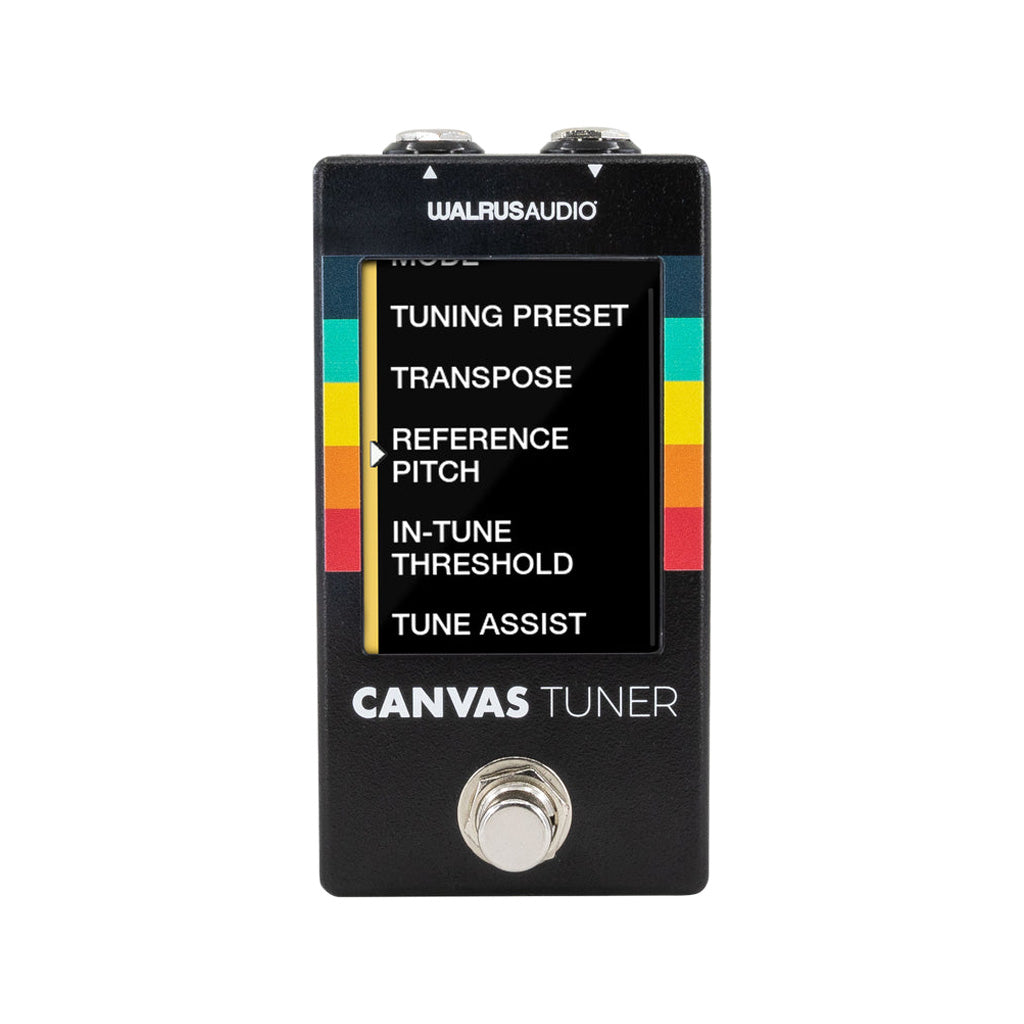 Walrus Audio Canvas Tuner Guitar Effects Pedal |  WALRUS AUDIO |  GUITAR TUNER |  Zoso Music