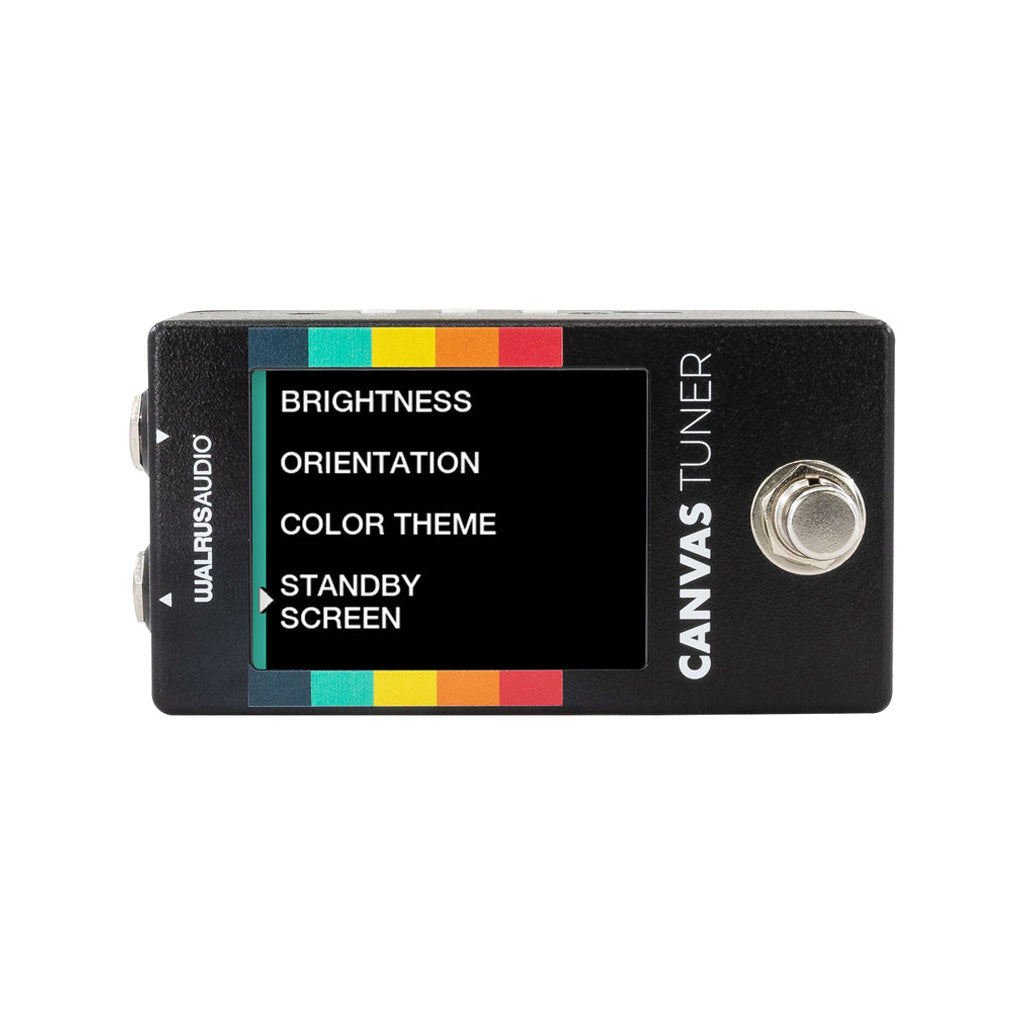 Walrus Audio Canvas Tuner Guitar Effects Pedal |  WALRUS AUDIO |  GUITAR TUNER |  Zoso Music