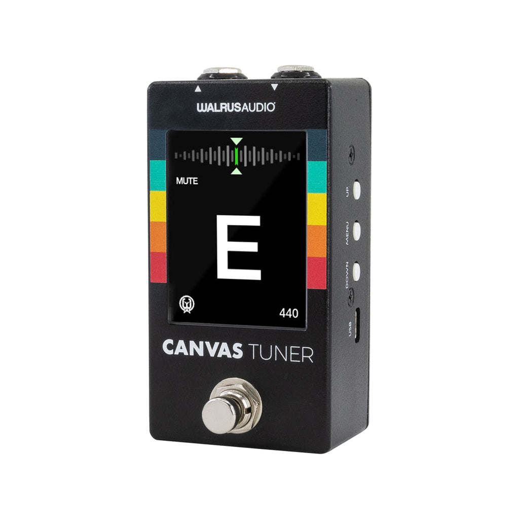 Walrus Audio Canvas Tuner Guitar Effects Pedal |  WALRUS AUDIO |  GUITAR TUNER |  Zoso Music