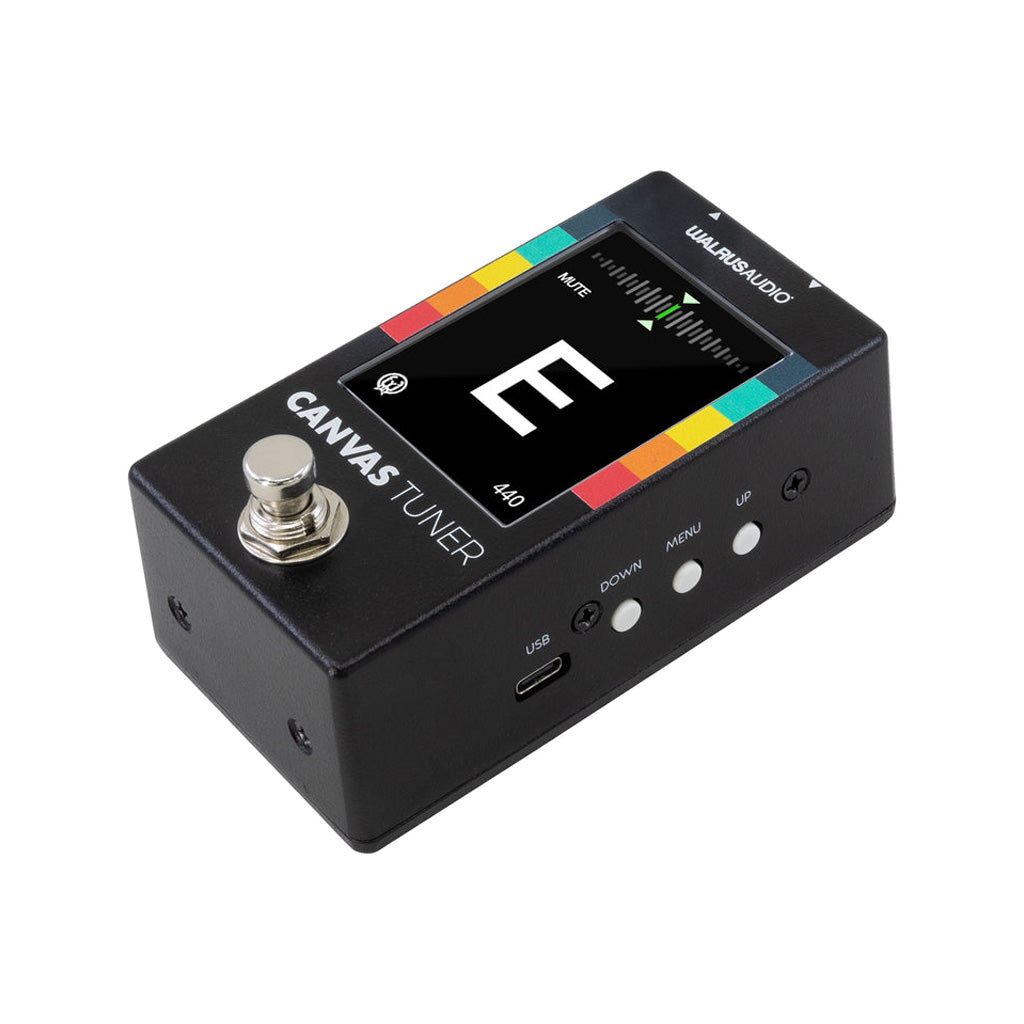 Walrus Audio Canvas Tuner Guitar Effects Pedal |  WALRUS AUDIO |  GUITAR TUNER |  Zoso Music