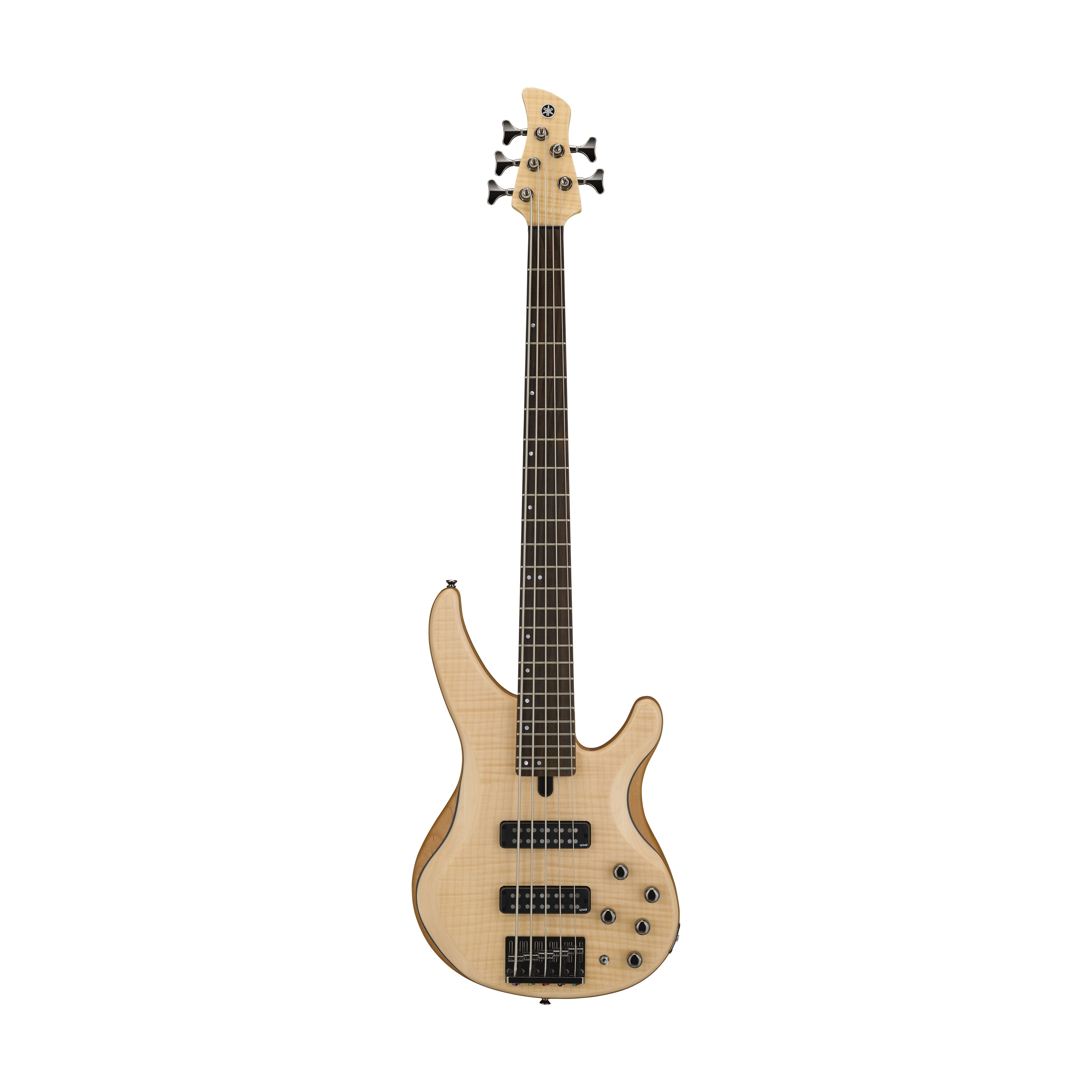 Yamaha TRBX605FM 5-String Bass Guitar, Natural Satin