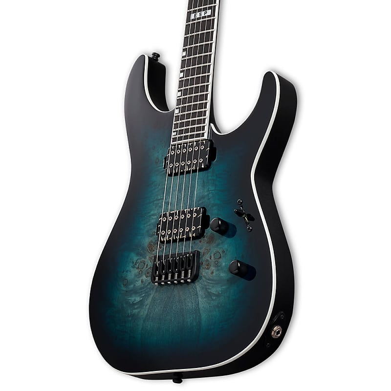ESP Japan E-II M-II HT Electric Guitar - Mercury Blue Burst [MIJ]