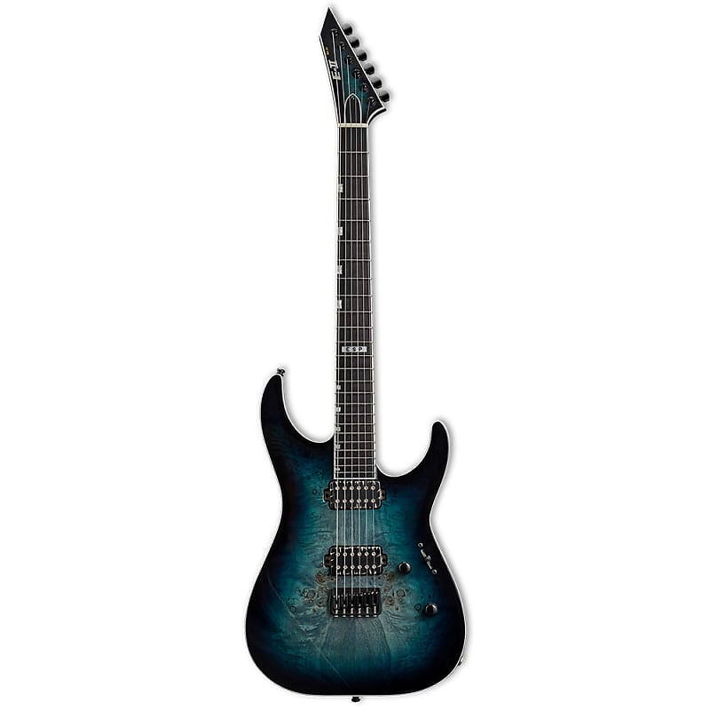 ESP Japan E-II M-II HT Electric Guitar - Mercury Blue Burst [MIJ]