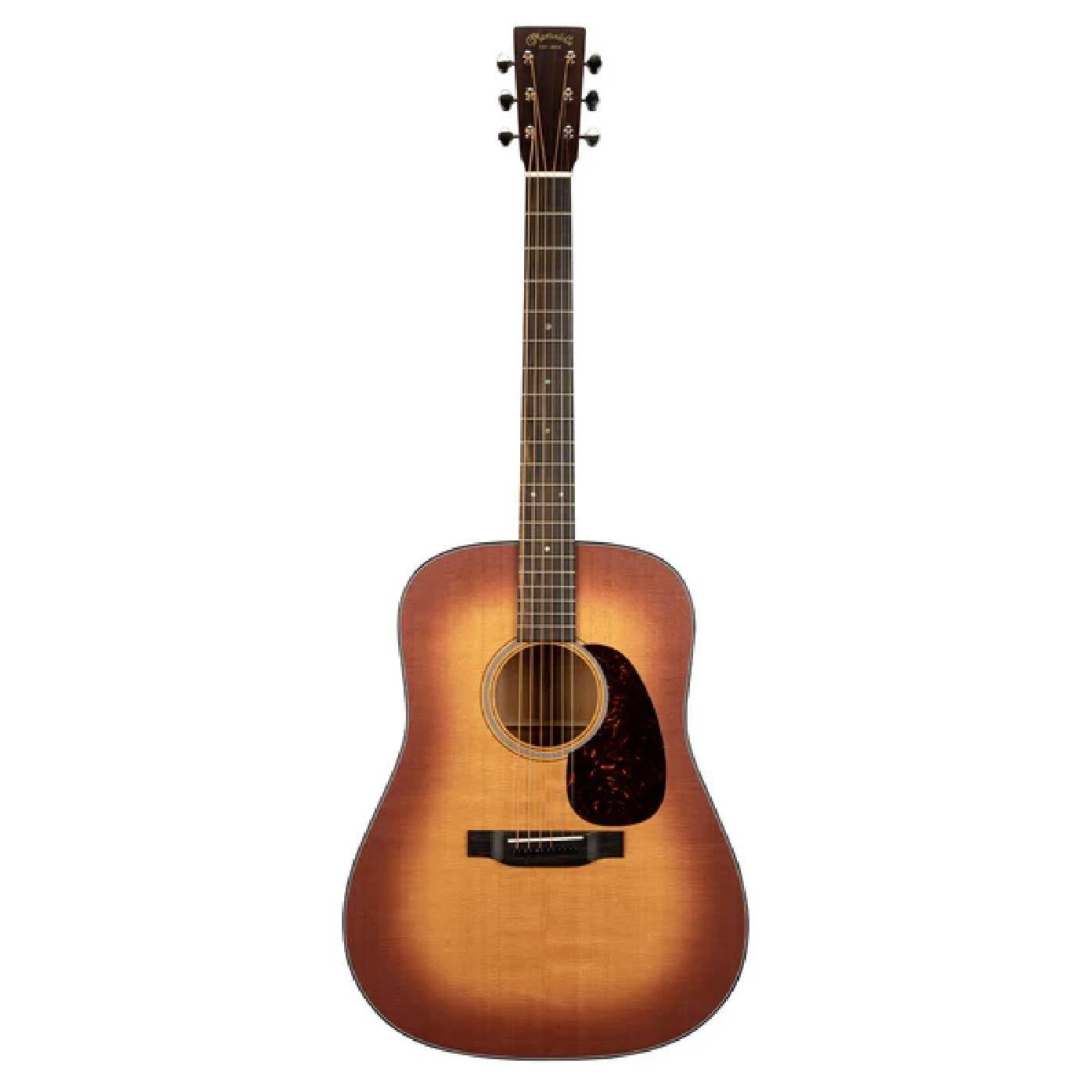 Martin D-18 Satin Amberburst, Standard Series, Dreadnought Acoustic Guitar, Solid Spruce Top, Mahogany B&S with Case |  MARTIN |  ACOUSTIC GUITAR |  Zoso Music