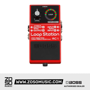 BOSS RC-1 LOOP STATION (RC1) | BOSS , Zoso Music