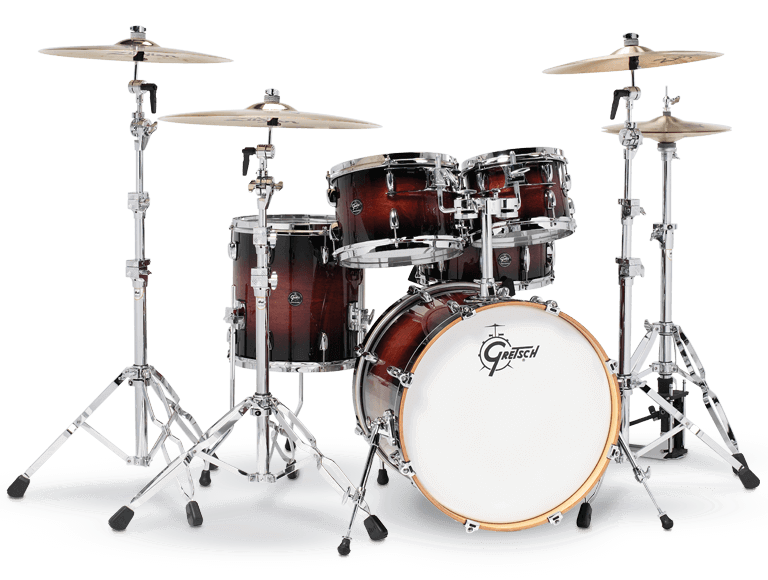 Gretsch RN2-E605-CB Renown Maple 5-Piece Drum Shell Kit Set (20inch Bass), Cherry Burst