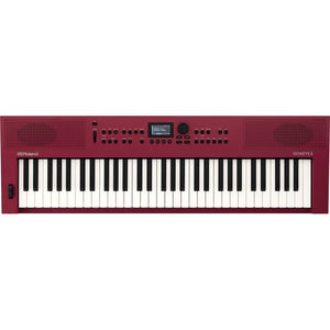 Roland GO:KEYS 3 Keyboard - Red | Zoso Music Sdn Bhd