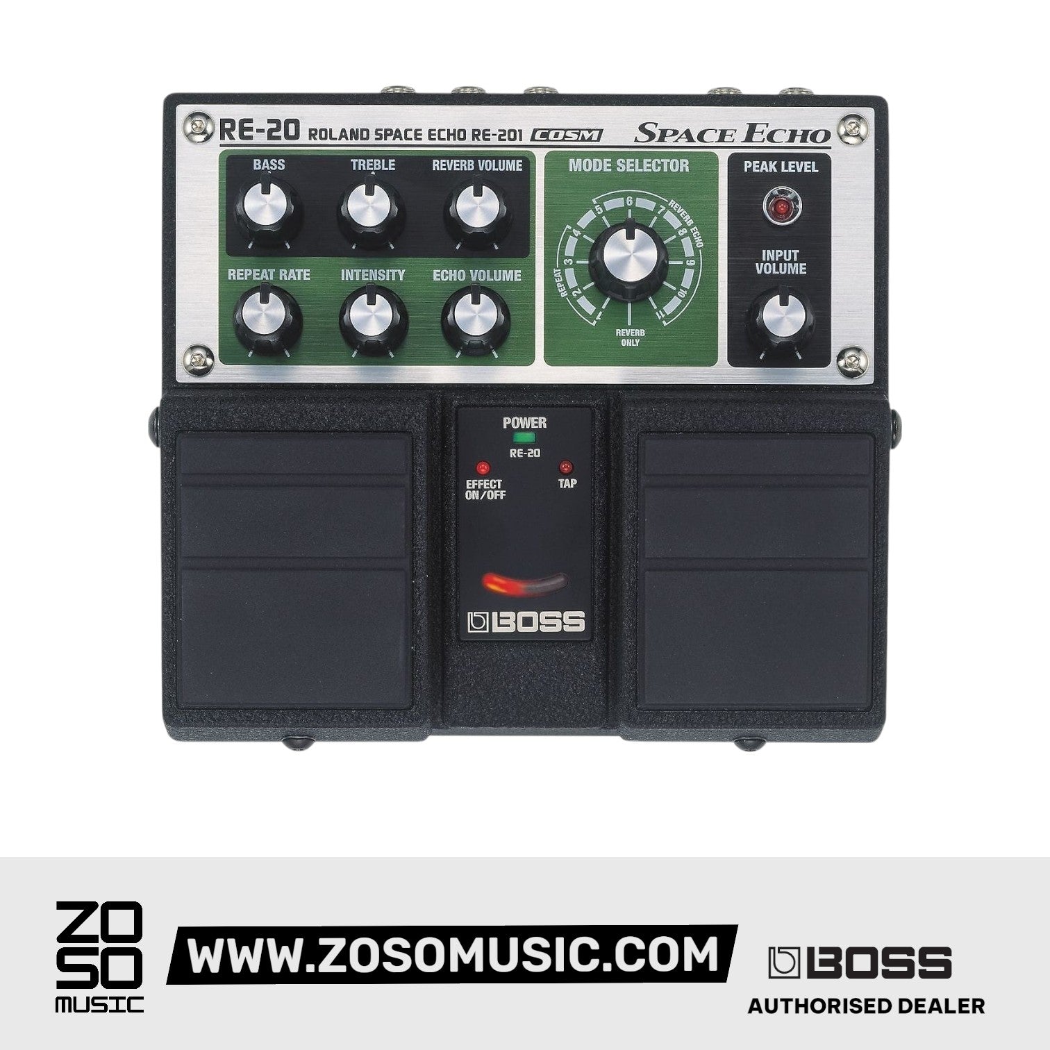 Boss RE-20 Space Echo Pedal | Zoso Music Sdn Bhd