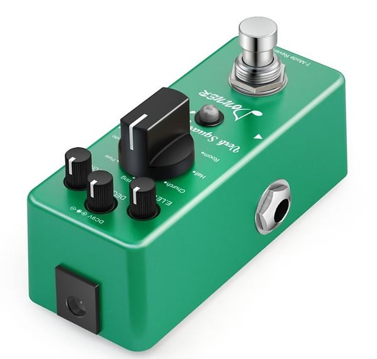 Donner Ec965 Verb Square 7-mode Reverb Guitar Effect Pedal |  DONNER |  EFFECTS |  Zoso Music