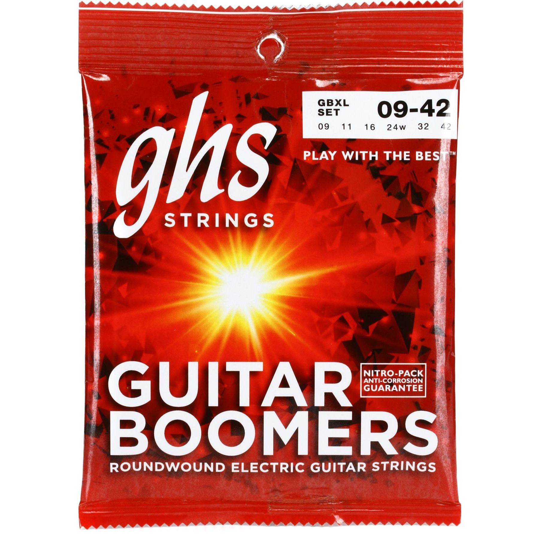 GHS GBCL Boomers Electric Guitar Strings - Custom Light Gauge (009-046)