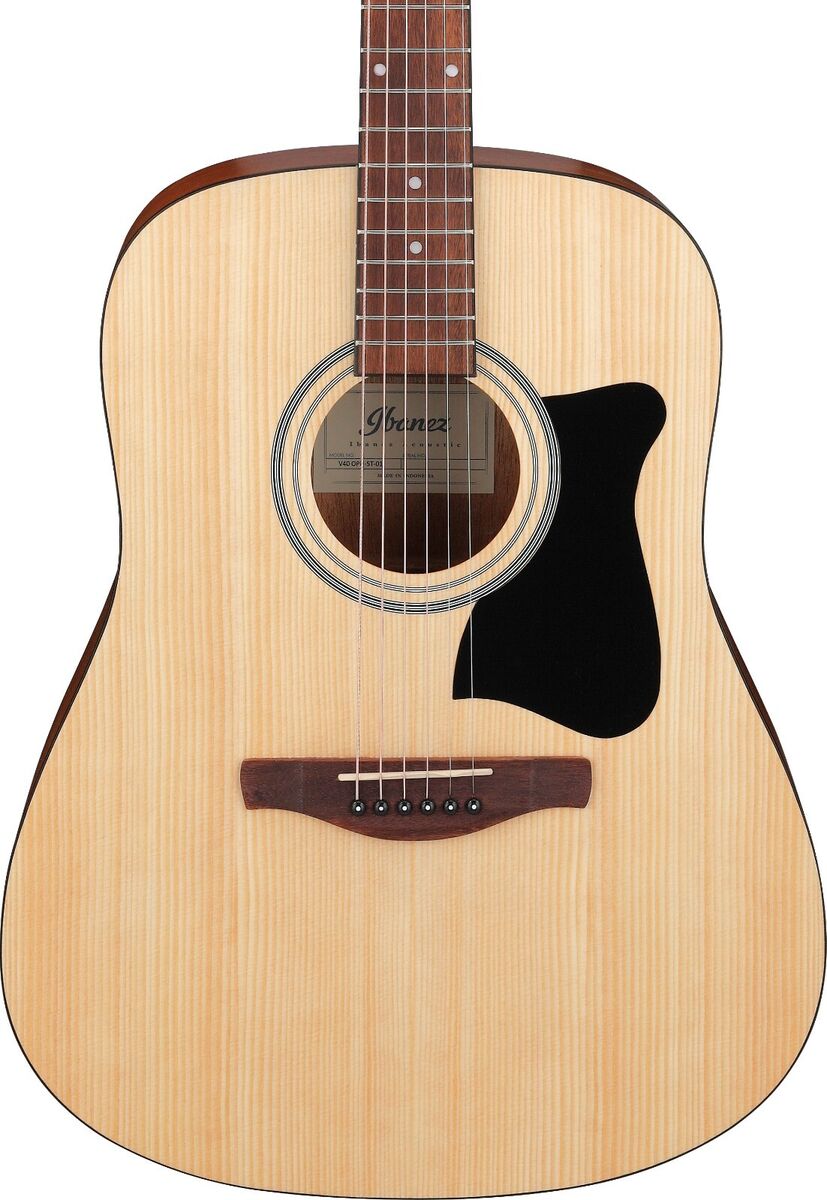 Ibanez V40 V Series Acoustic Guitar - Open Pore Natural | Zoso Music Sdn Bhd