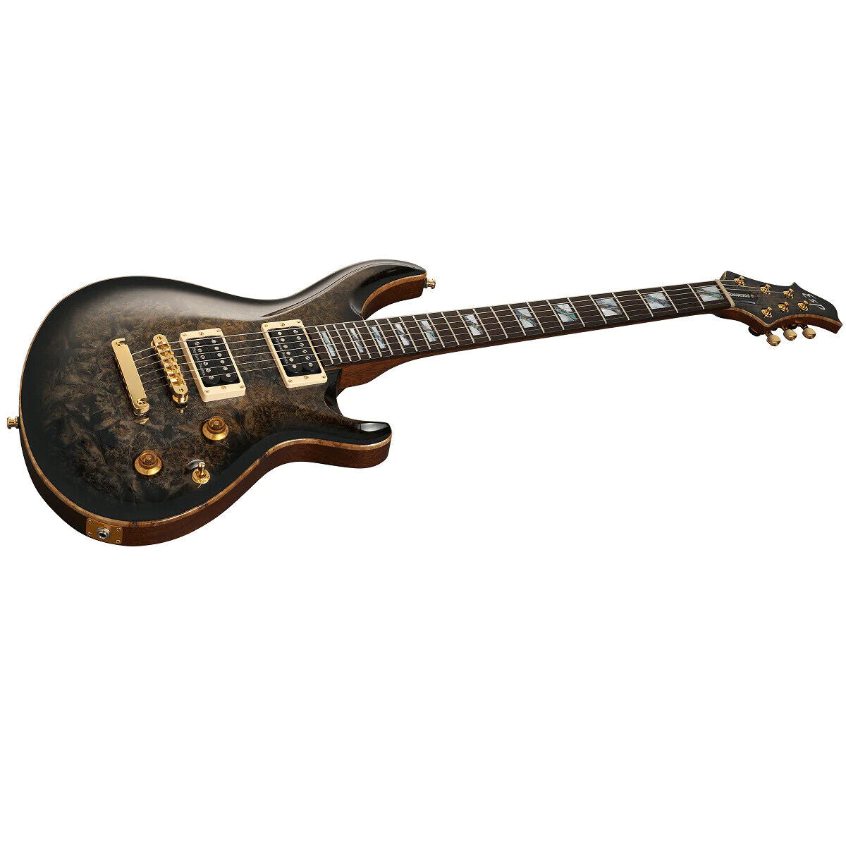 ESP Original MYSTIQUE NT-CTM/Burl Maple - Reptile Red Burst [MIJ - Made in Japan] |  ESP |  BASS GUITAR |  Zoso Music
