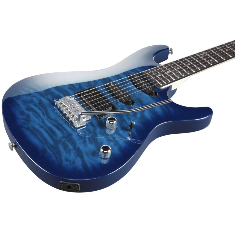 Ibanez GIO GSA60QA Electric Guitar - Transparent Blue Burst |  IBANEZ |  ELECTRIC GUITAR |  Zoso Music