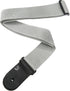 D’addario Pws105 Polypropylene Guitar Strap, Silver | Zoso Music Sdn Bhd