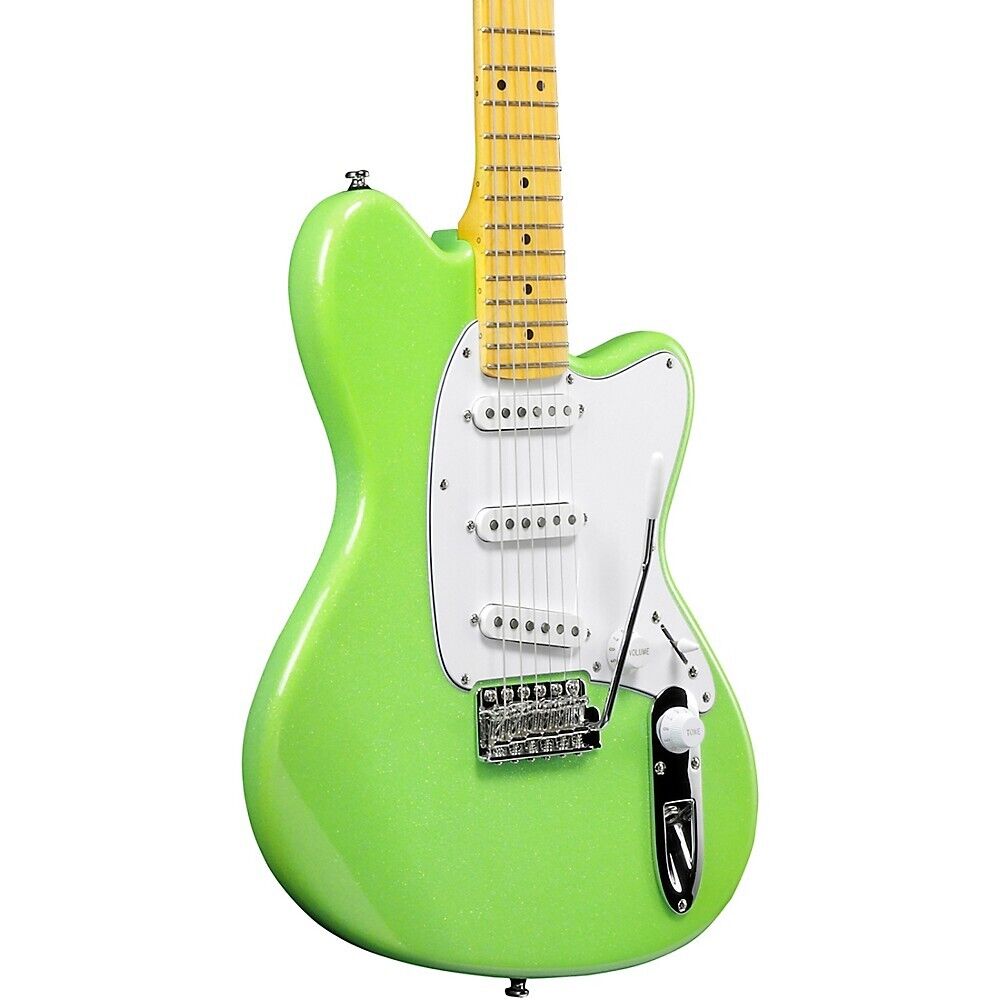 Ibanez Yvette Young Signature YY10 Electric Guitar - Slime Green Sparkle