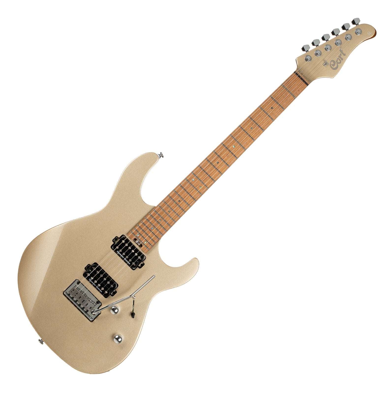 Cort G300 Pro Electric Guitar with Bag - Metallic Gold