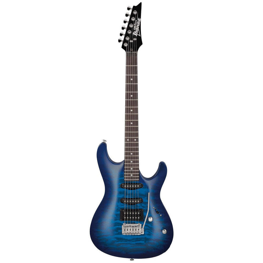 Ibanez GIO GSA60QA Electric Guitar - Transparent Blue Burst |  IBANEZ |  ELECTRIC GUITAR |  Zoso Music