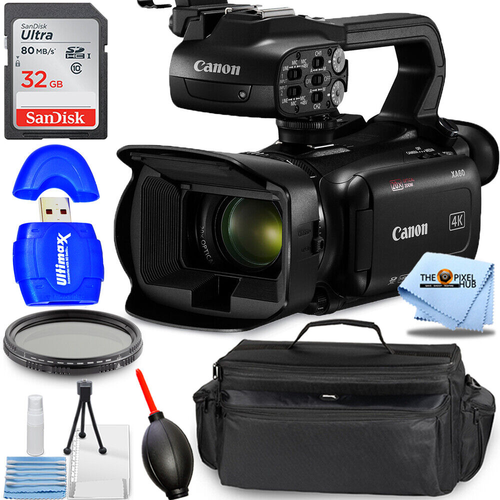 Canon XA60 Professional UHD 4K Camcorder |  CANON |  LIVE STUDIO - TIMECODE |  Zoso Music