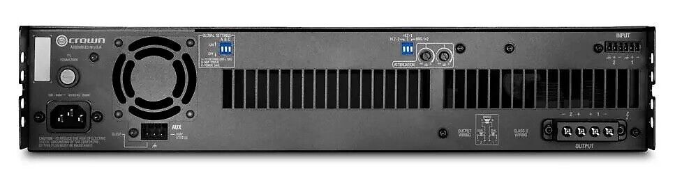 Crown DCi 2|1250 Two-Channel, 1250W @ 4Ω Analog Power Amplifier, 70V/100V ( DCi-2|1250 / DCi2|1250 ) |  CROWN AUDIO |  POWER AMPLIFIER |  Zoso Music