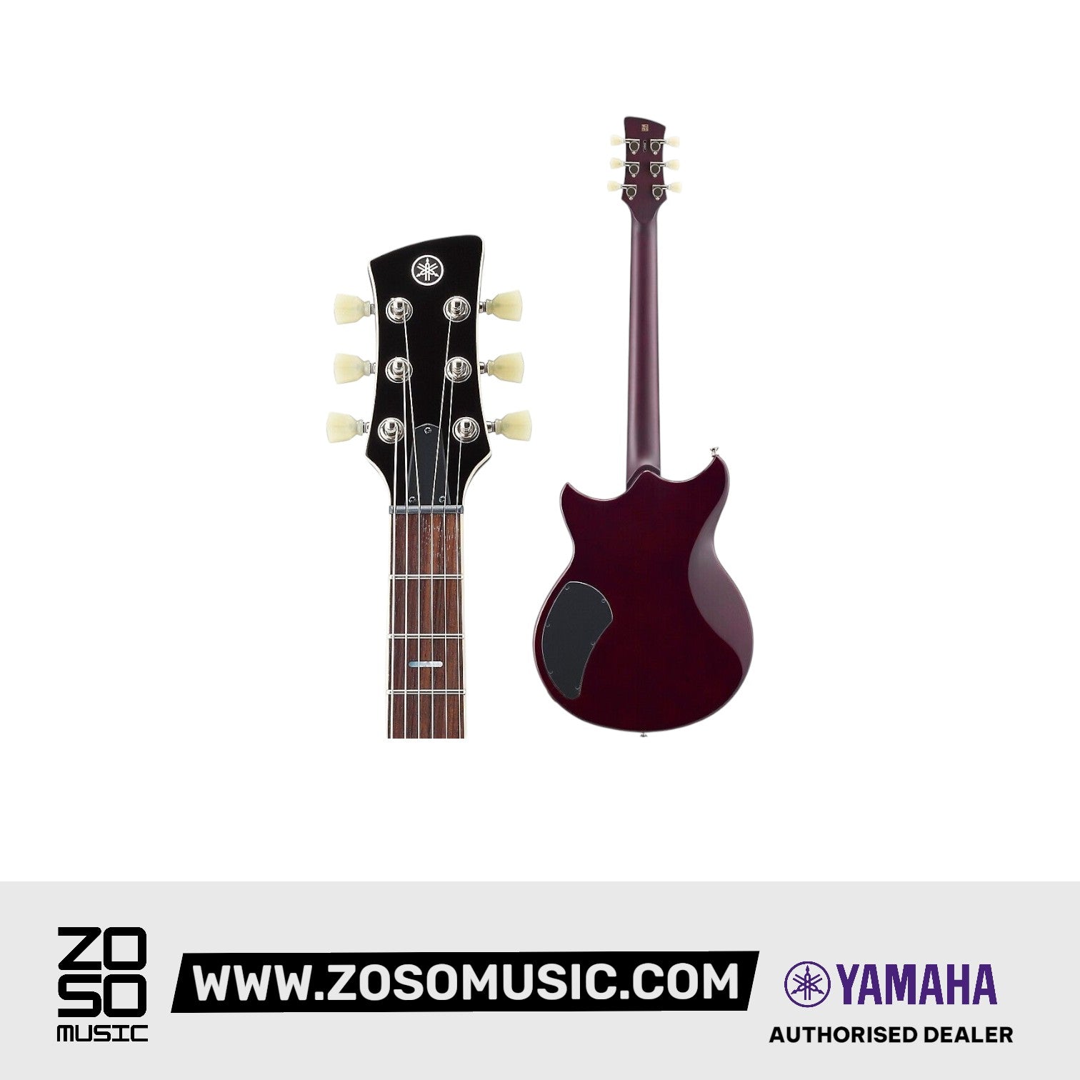 Yamaha Revstar Standard RSS02T Electric Guitar, Hot Merlot |  YAMAHA MUSIC |  ELECTRIC GUITAR |  Zoso Music