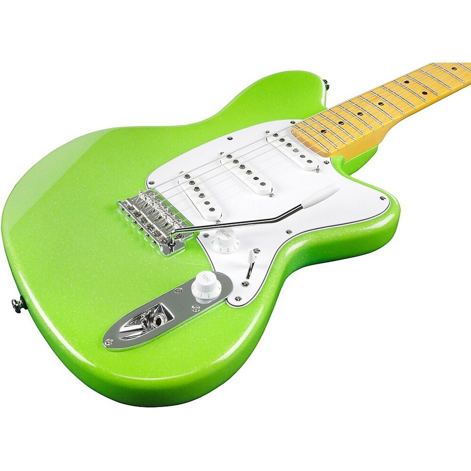 Ibanez Yvette Young Signature YY10 Electric Guitar - Slime Green Sparkle