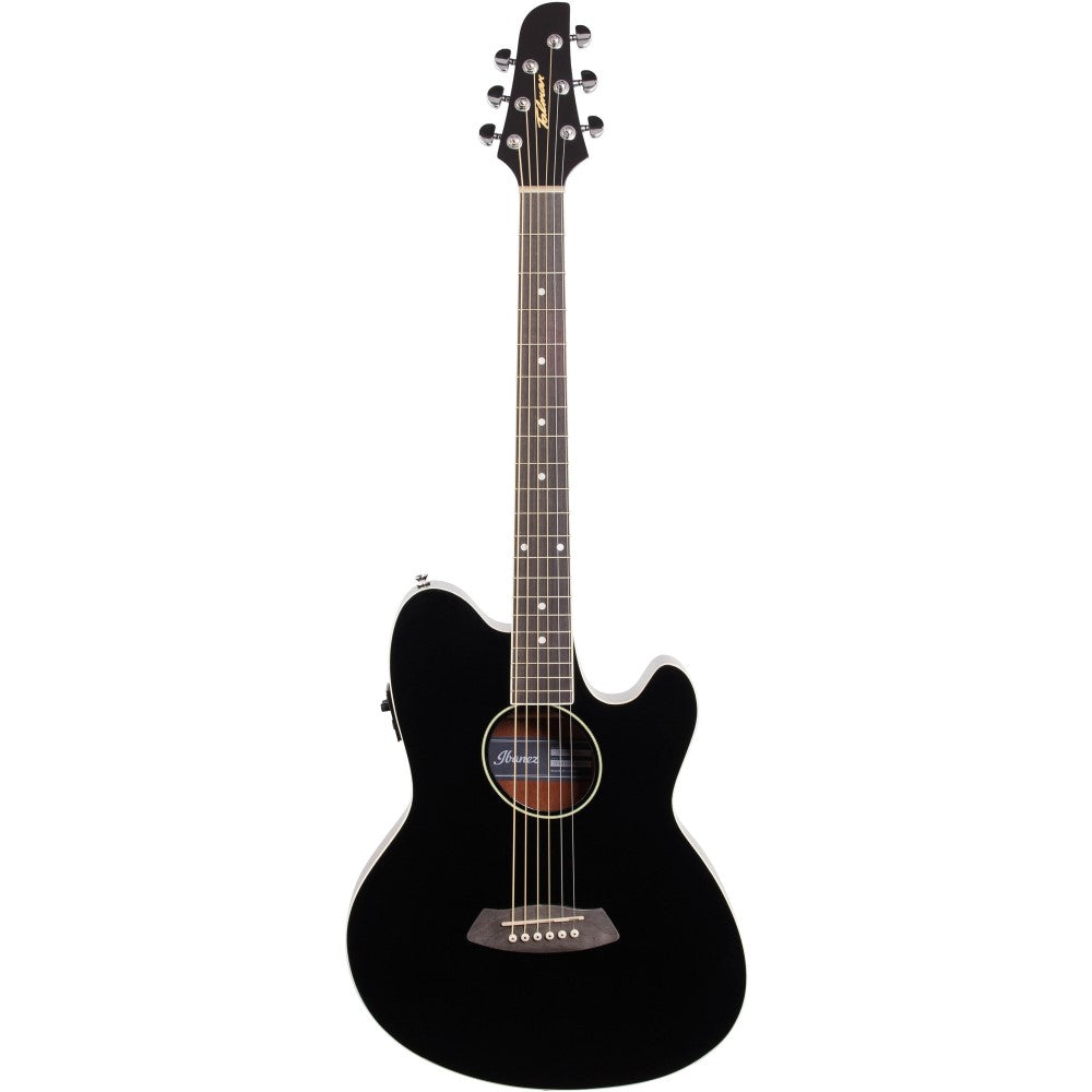 Ibanez TCY10E-BK Talman Series Acoustic Electric Guitar, Black High Gloss |  IBANEZ |  ELECTRIC GUITAR |  Zoso Music