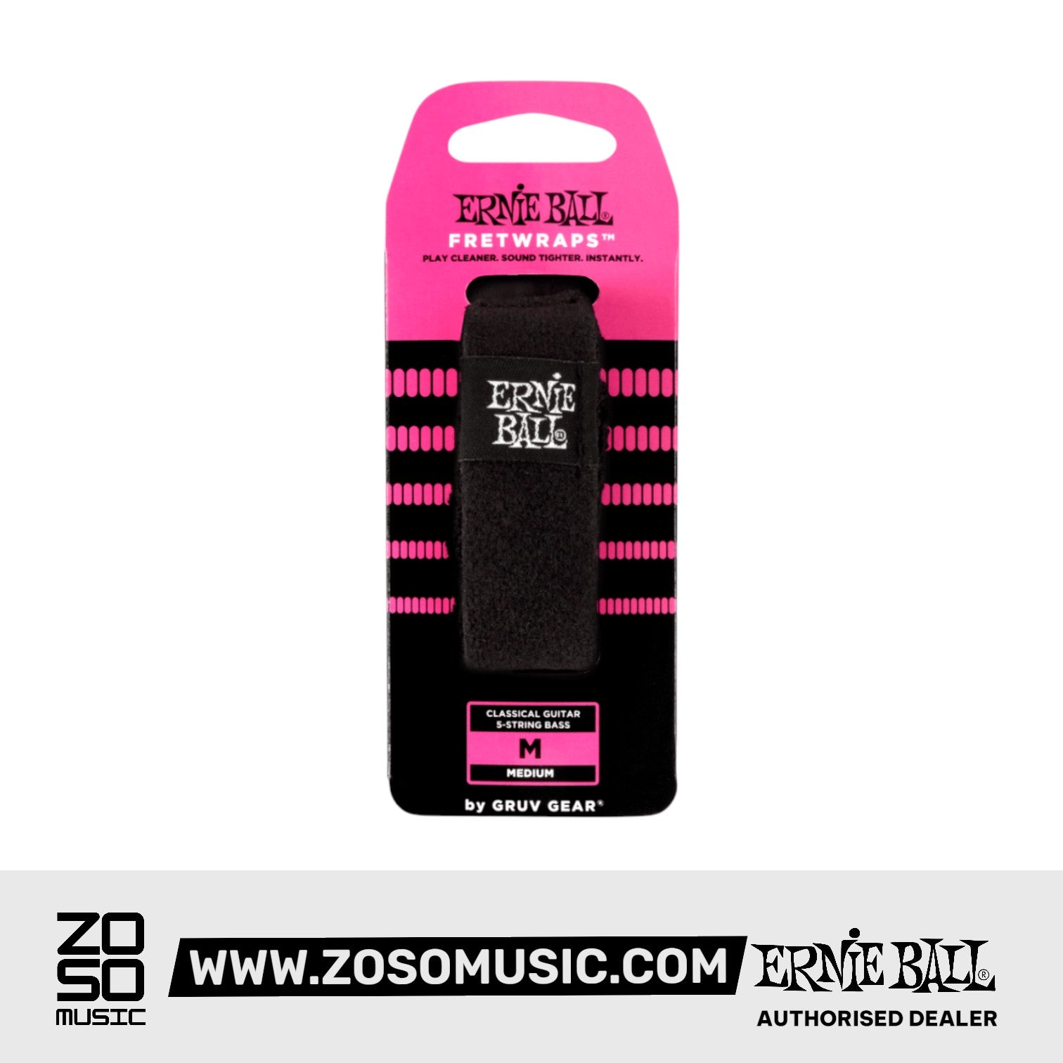 Ernie Ball P09613 Fret Wrap By Gruv Gear, Medium | Zoso Music Sdn Bhd