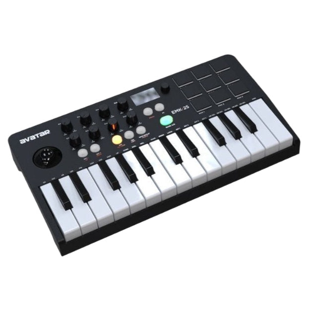 Avatar EMK-25, 25 Keys MIDI Compact Keyboard Controller |  AVATAR |  DRUM-ELECTRONIC |  Zoso Music