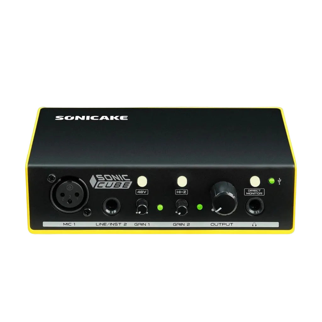 Sonicake QAI-22 Sonic Cube Dual-channel Professional Audio Interface Analog Preamp | Zoso Music Sdn Bhd