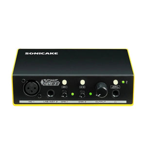 Sonicake QAI-22 Sonic Cube Dual-channel Professional Audio Interface Analog Preamp | Zoso Music Sdn Bhd
