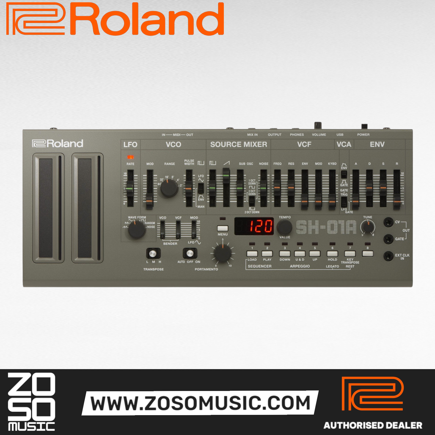 Roland Boutique Series SH-01A Synthesizer Module (SH01A SH 01A), ROLAND, SYNTHESIZER, roland-synthesizer-sh-01a, ZOSO MUSIC SDN BHD