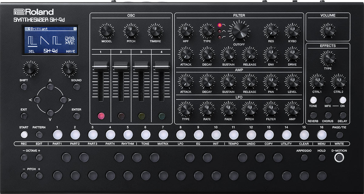 Roland SH-4d Desktop Synthesizer Module | Zoso Music Sdn Bhd