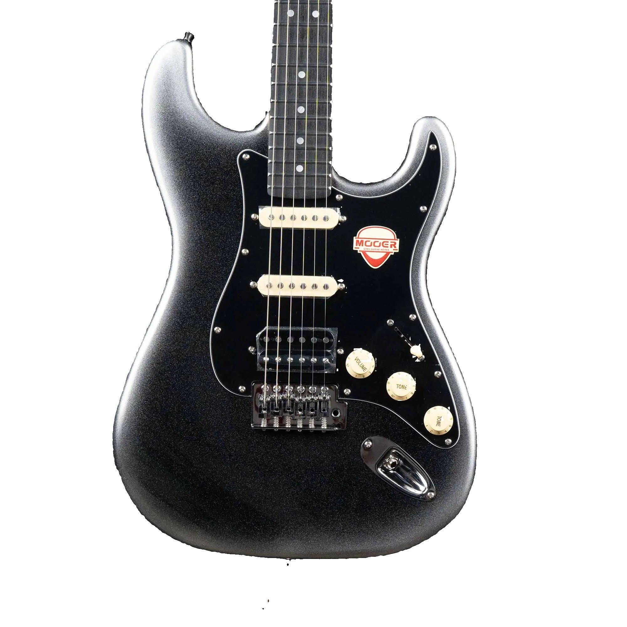 Mooer MSC10 Pro Dark Silver Electric Guitar | Zoso Music Sdn Bhd