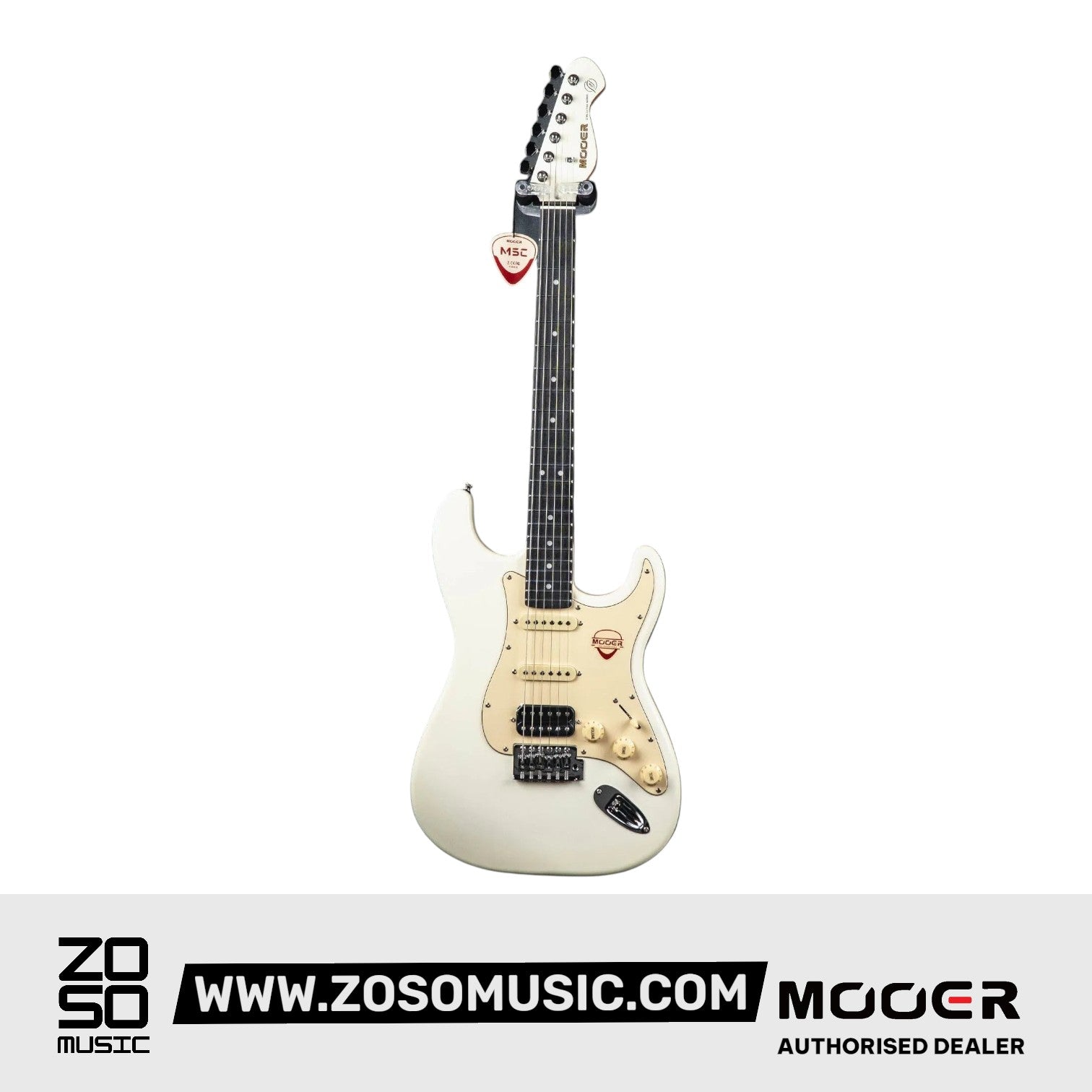 Mooer MSC10 Pro Vintage White Electric Guitar |  MOOER |  ELECTRIC GUITAR |  Zoso Music