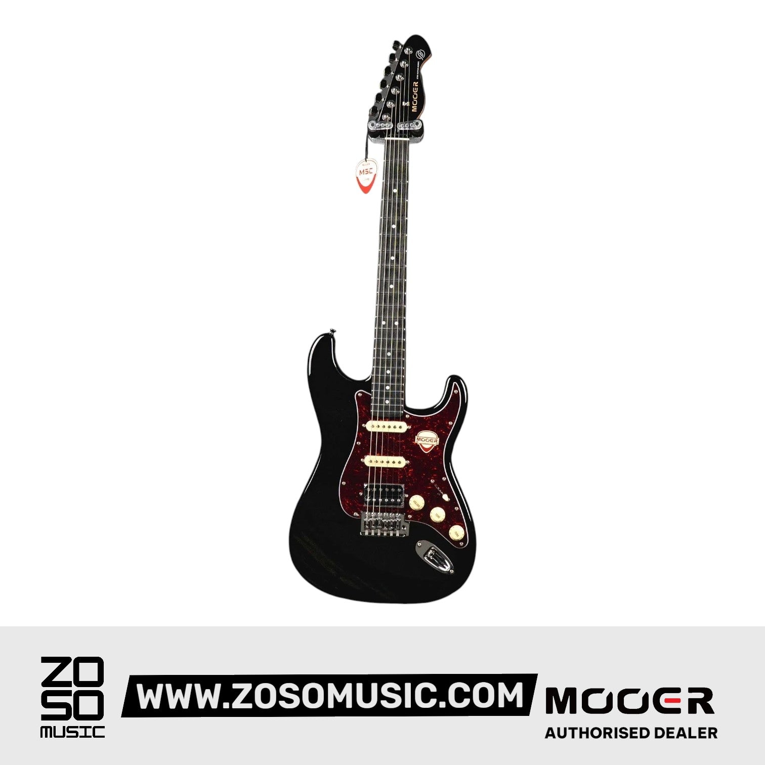 Mooer MSC10 Pro Black Electric Guitar |  MOOER |  ELECTRIC GUITAR |  Zoso Music