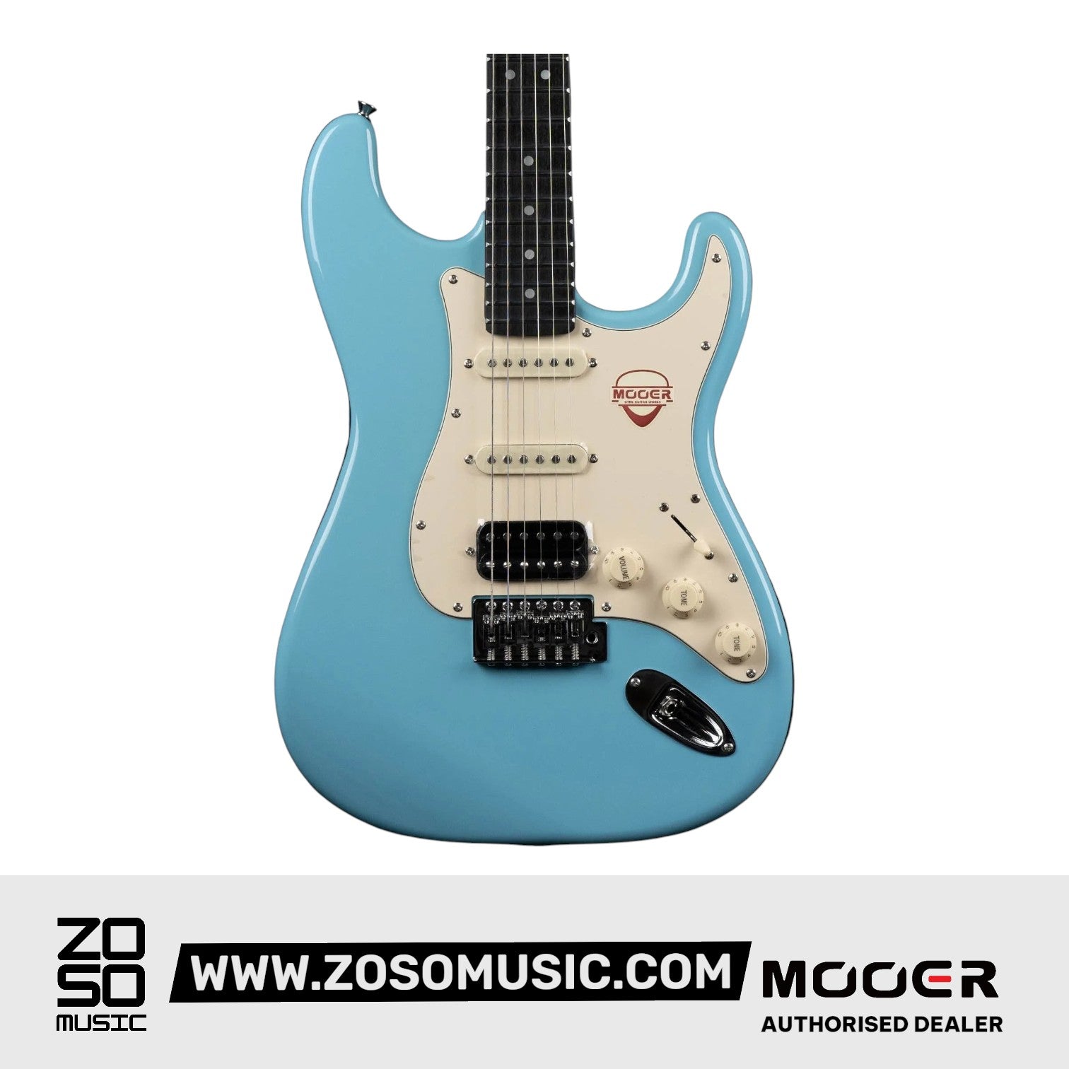 Mooer MSC10 Pro Daphne Blue Electric Guitar | Zoso Music Sdn Bhd