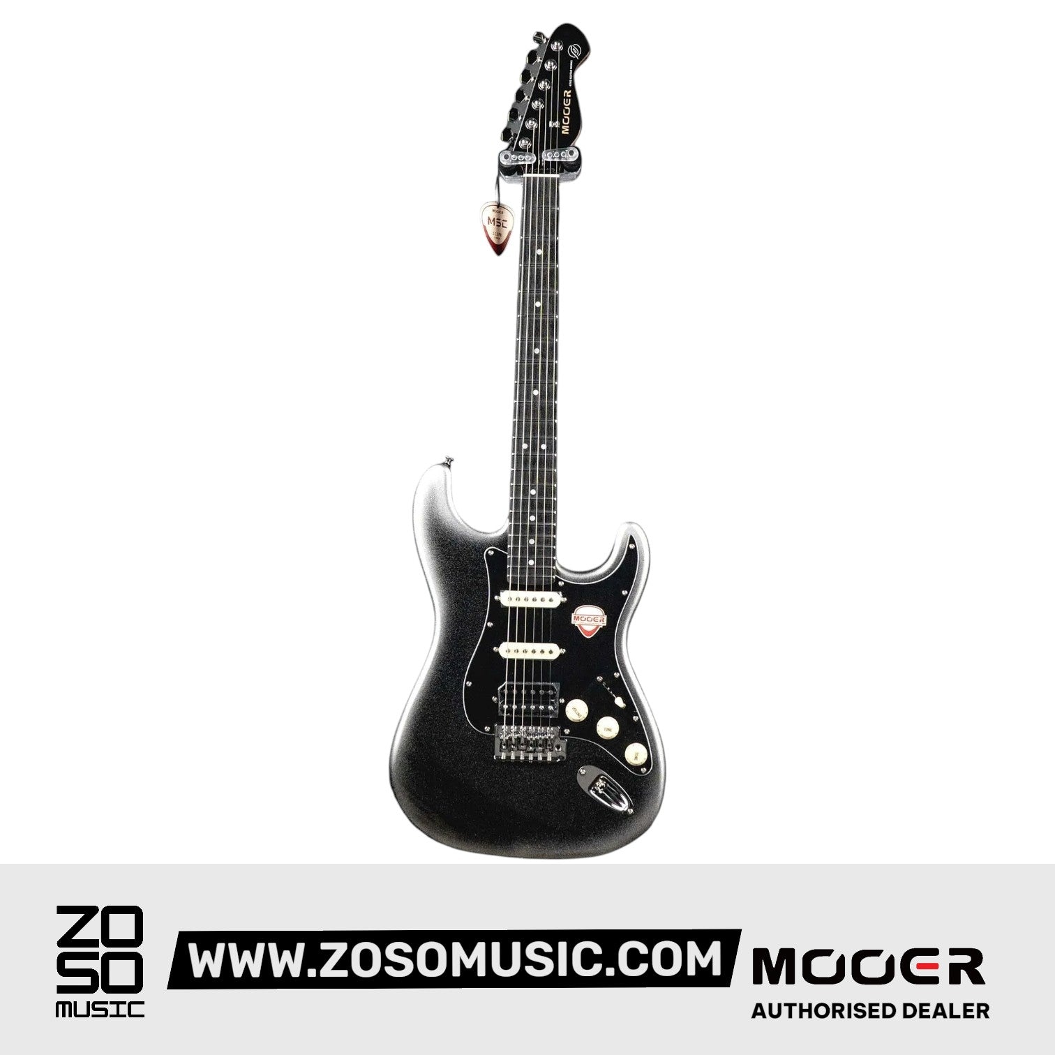 Mooer MSC10 Pro Dark Silver Electric Guitar |  MOOER |  ELECTRIC GUITAR |  Zoso Music
