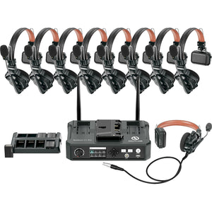 Hollyland Solidcom C1 Pro-Hub8S ENC 9-Person Full-Duplex Wireless Intercom System with Hub (1.9 GHz) | Zoso Music Sdn Bhd
