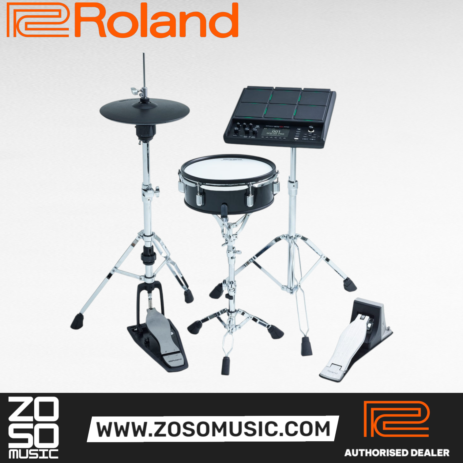 Roland SPD-SX Pro Sampling Pad |  ROLAND |  DRUM-SAMPLING PAD |  Zoso Music