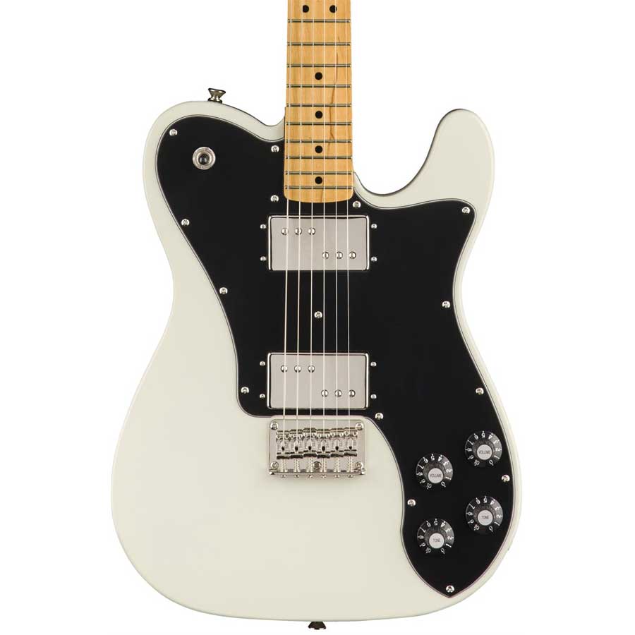 Squier Classic Vibe 70s Telecaster Deluxe Electric Guitar, Maple Fb, Olympic White |  SQUIER BY FENDER |  ELECTRIC GUITAR |  Zoso Music