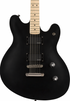 Squier Contemporary Starcaster Electric Guitar, Maple FB, Flat Black |  SQUIER BY FENDER |  ELECTRIC GUITAR |  Zoso Music