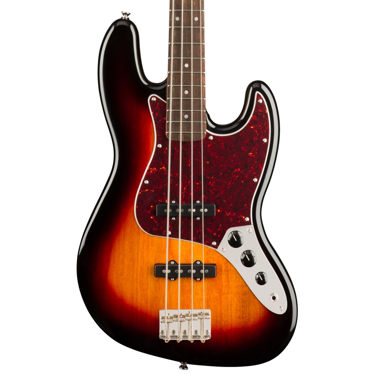 Squier Classic Vibe 60s Jazz Bass Guitar, Laurel Fingerboard, 3-tone Sunburst |  SQUIER BY FENDER |  ELECTRIC GUITAR |  Zoso Music