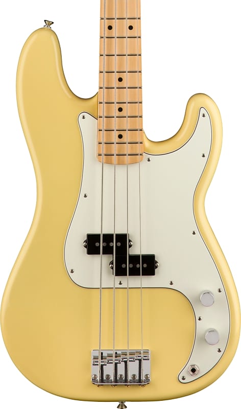 Fender Player Precision Bass Guitar, Maple FB, Buttercream