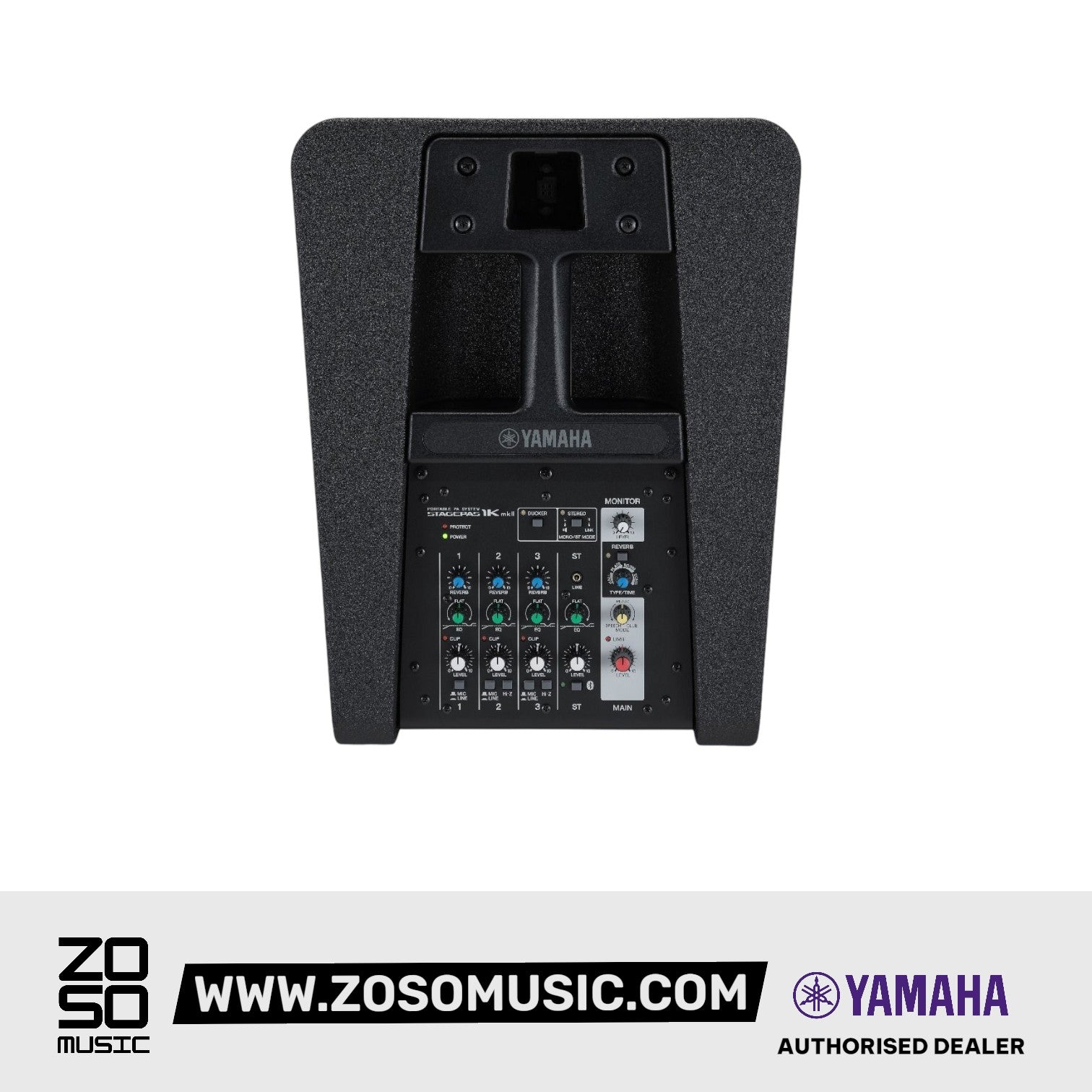 Yamaha Stagepas 1K MKII 1100-Watt Bluetooth Portable PA System |  YAMAHA PRO AUDIO |  PORTABLE PA SYSTEM |  Zoso Music
