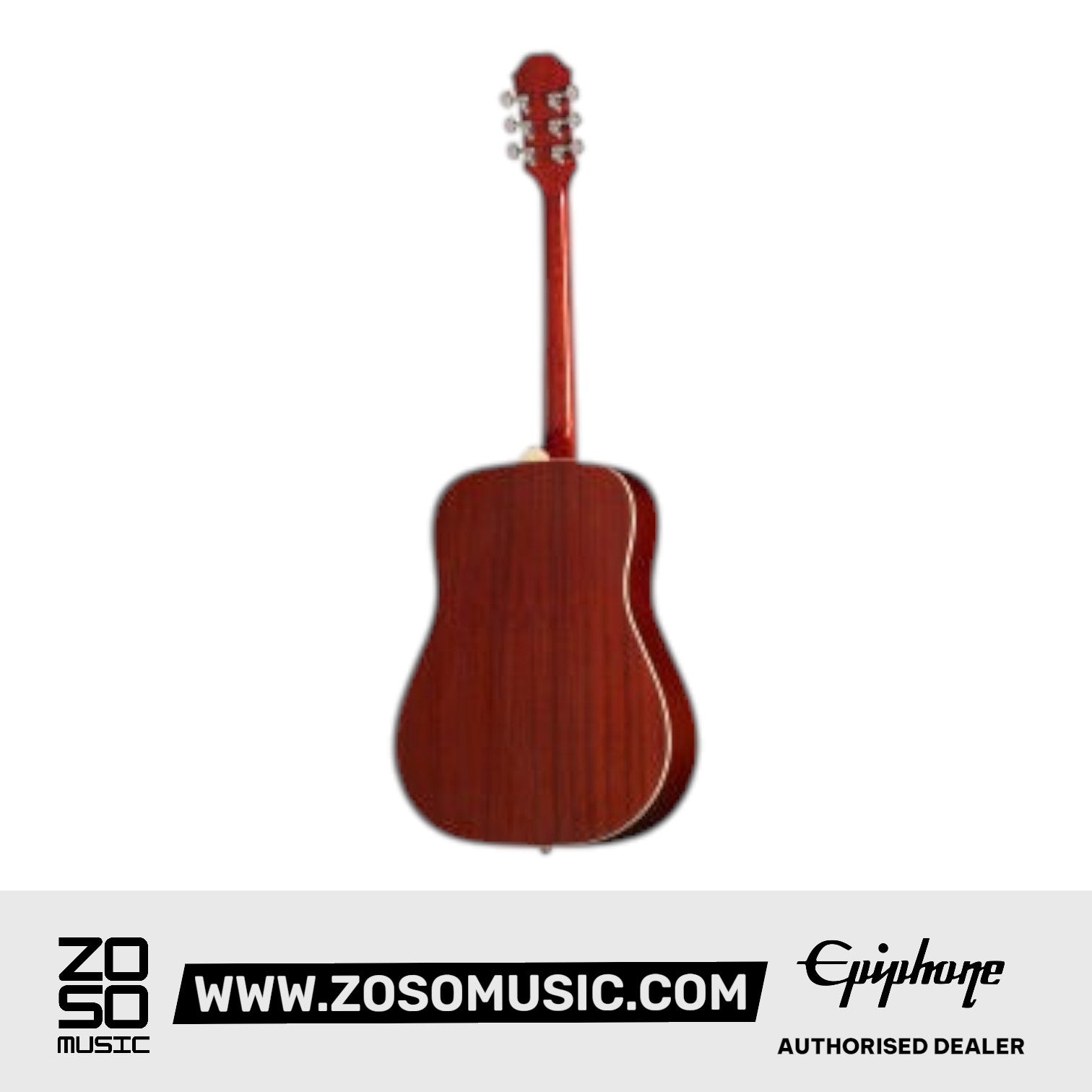 EPIPHONE EEHBFCNH1 HUMMINGBIRD PRO, ACOUSTIC GUITAR - FADED CHERRY SUNBURST - ZOSO MUSIC SDN BHD