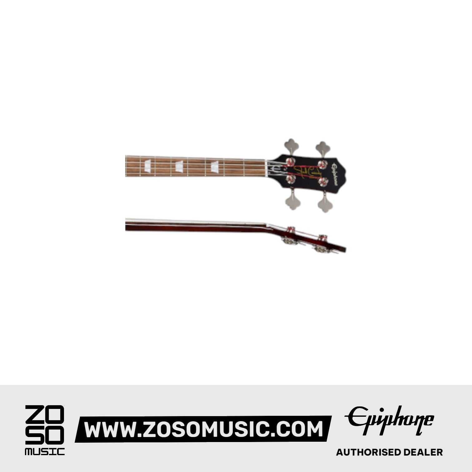 Epiphone EBJCFPENH1 Jack Casady Bass Guitar - Faded Pelham Blue ( FREE Gator GBE-BASS Gig Bag ) |  EPIPHONE |  BASS GUITAR |  Zoso Music