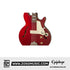 Epiphone EBJCSBUNH1 Jack Casady Semi Hollowbody Electric Bass - Sparkling Burgundy ( FREE Gator GBE-BASS Gig Bag ) |  EPIPHONE |  BASS GUITAR |  Zoso Music