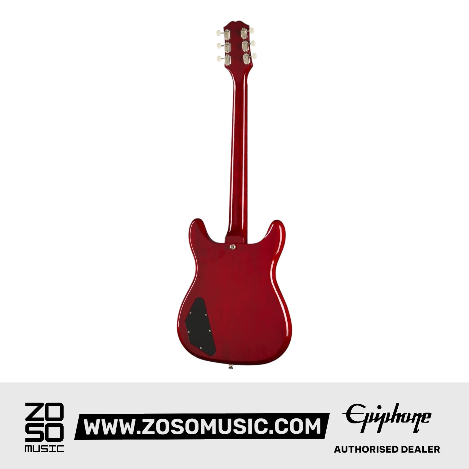 Epiphone EOCCCHNH1 Crestwood Custom Solidbody Electric Guitar (Tremotone) Cherry |  EPIPHONE |  ELECTRIC GUITAR |  Zoso Music