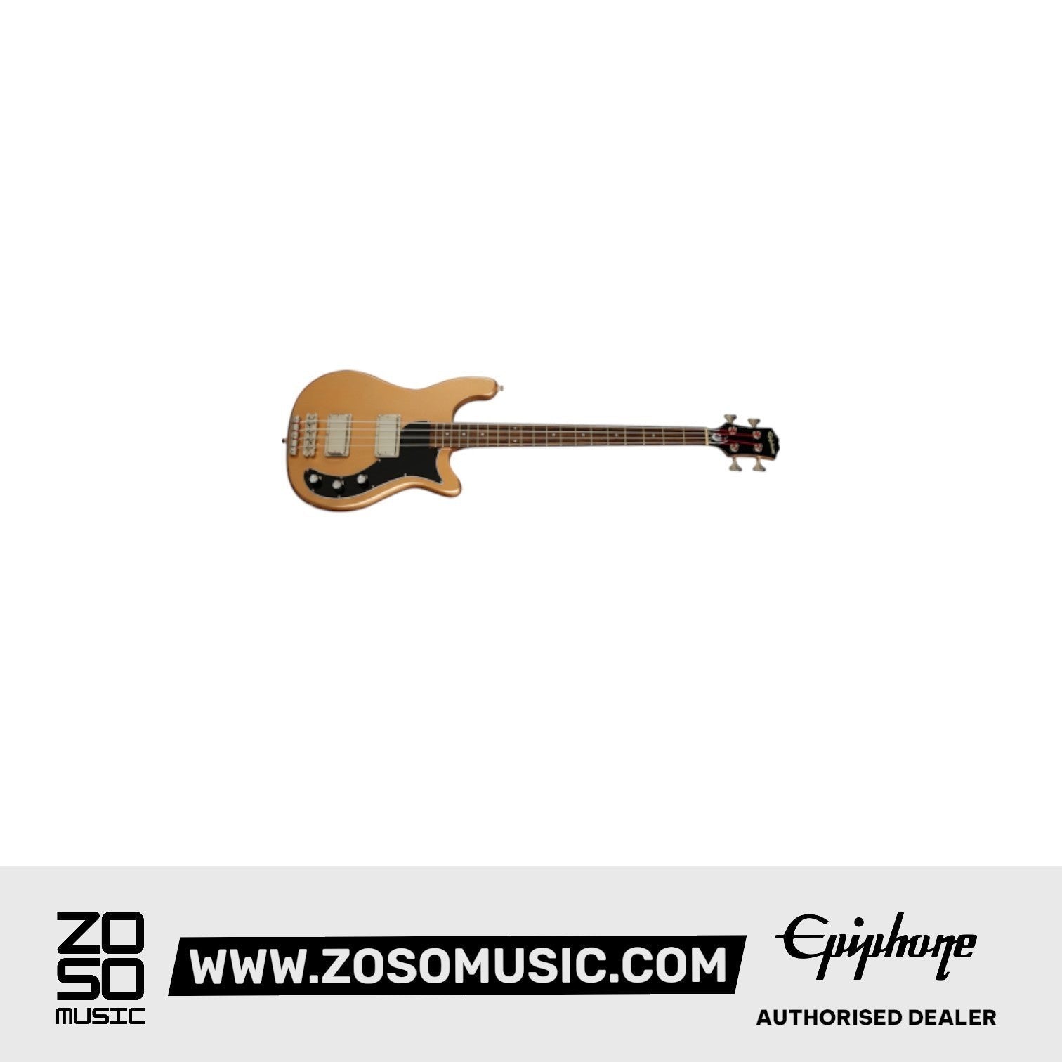 Epiphone EBEMSAMNH1 Embassy Bass - Smoked Almond Metallic |  EPIPHONE |  BASS GUITAR |  Zoso Music